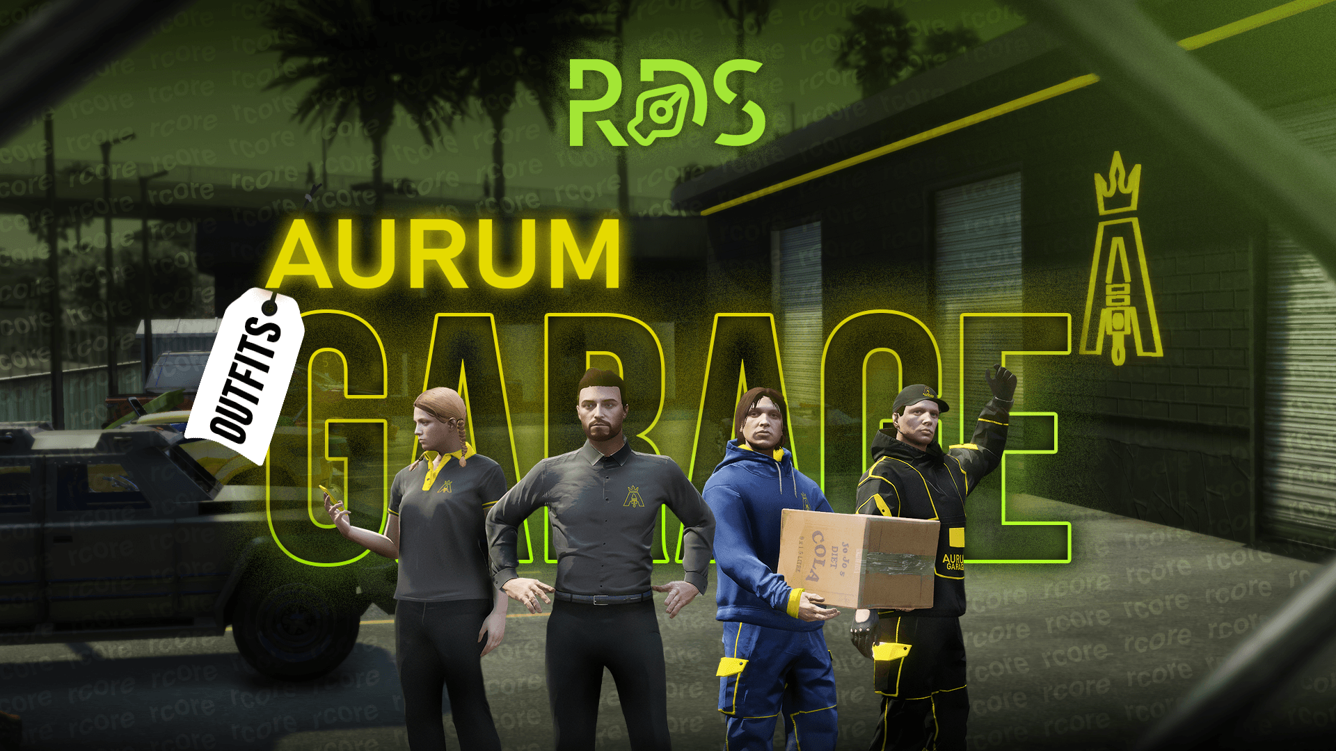 FiveM Script Aurum Garage Outfits